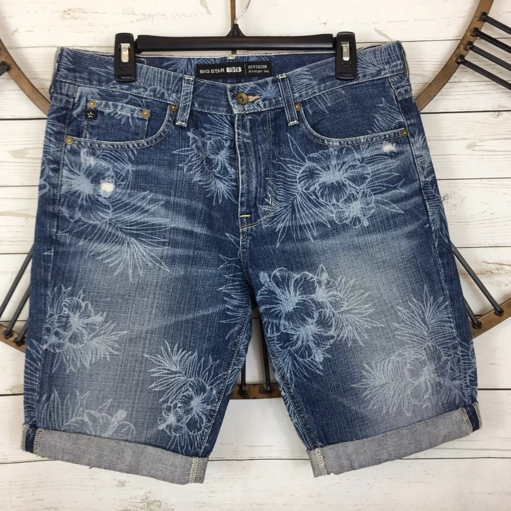 Big Star 1974 Division Straight Leg Shorts 32